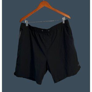Speedo Mens Black Swim Shorts With Mesh Lining Size XL